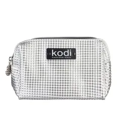 Косметичка KODI "Дельта" розмір S (Сріблясті соті)