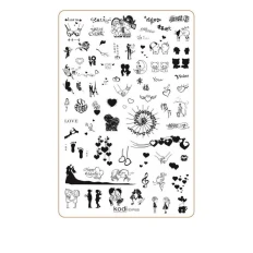 Пластина для стемпiнгу KODI Plus Size розмір 9.5х14.5 (03)