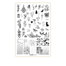 Пластина для стемпiнгу KODI Plus Size розмір 9.5х14.5 (04)
