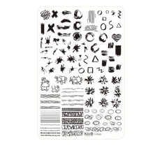 Пластина для стемпiнгу KODI Plus Size розмір 9.5х14.5 (11)