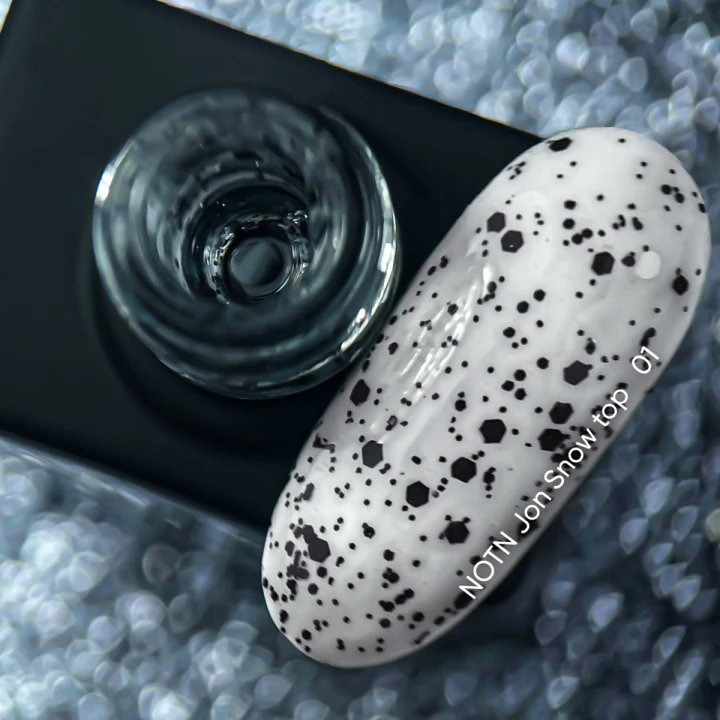 Топ NailSofTheDay Snow 10 мл (Jon №01)