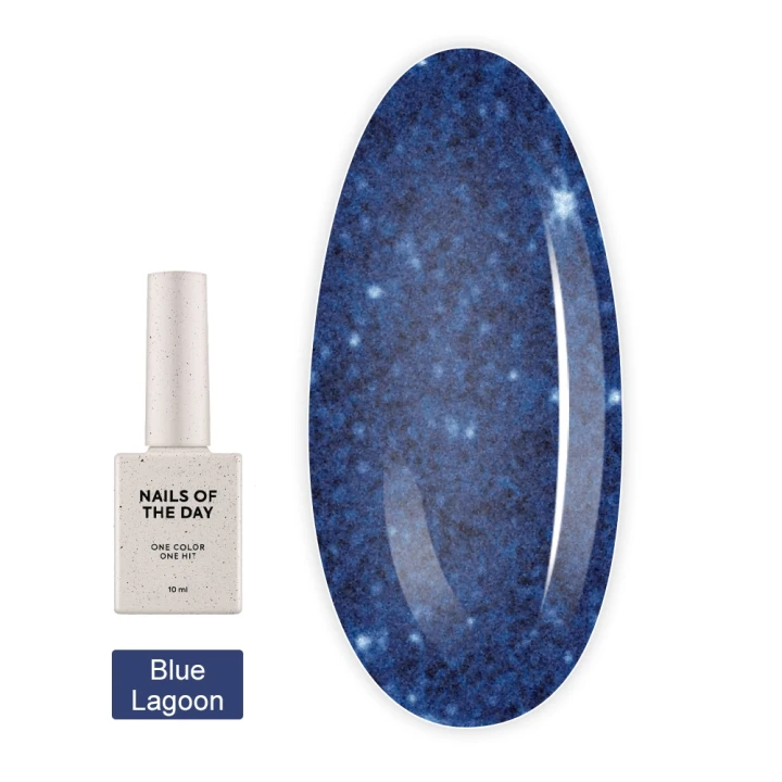 Гель-лак NailSofTheDay Winter Cocteils 10 мл (Blue Lagoon)