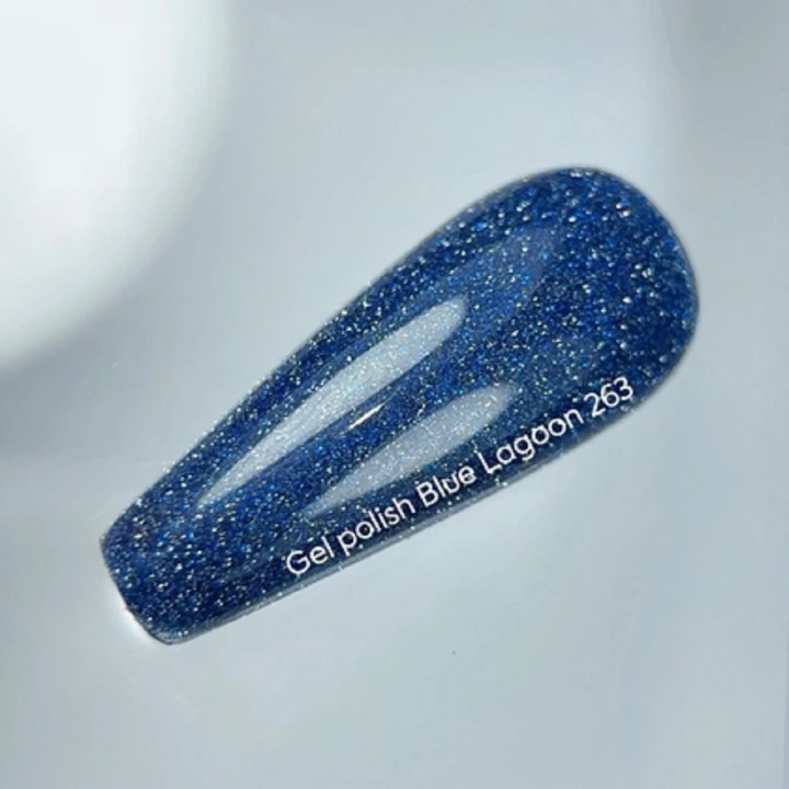 Гель-лак NailSofTheDay Winter Cocteils 10 мл (Blue Lagoon)