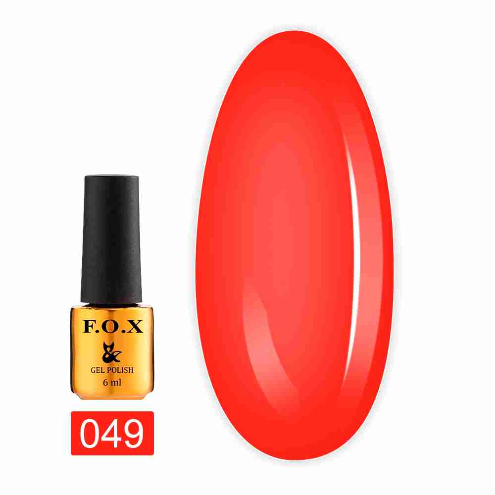 Гель-лак FOX Gold Pigment 6 мл (049)