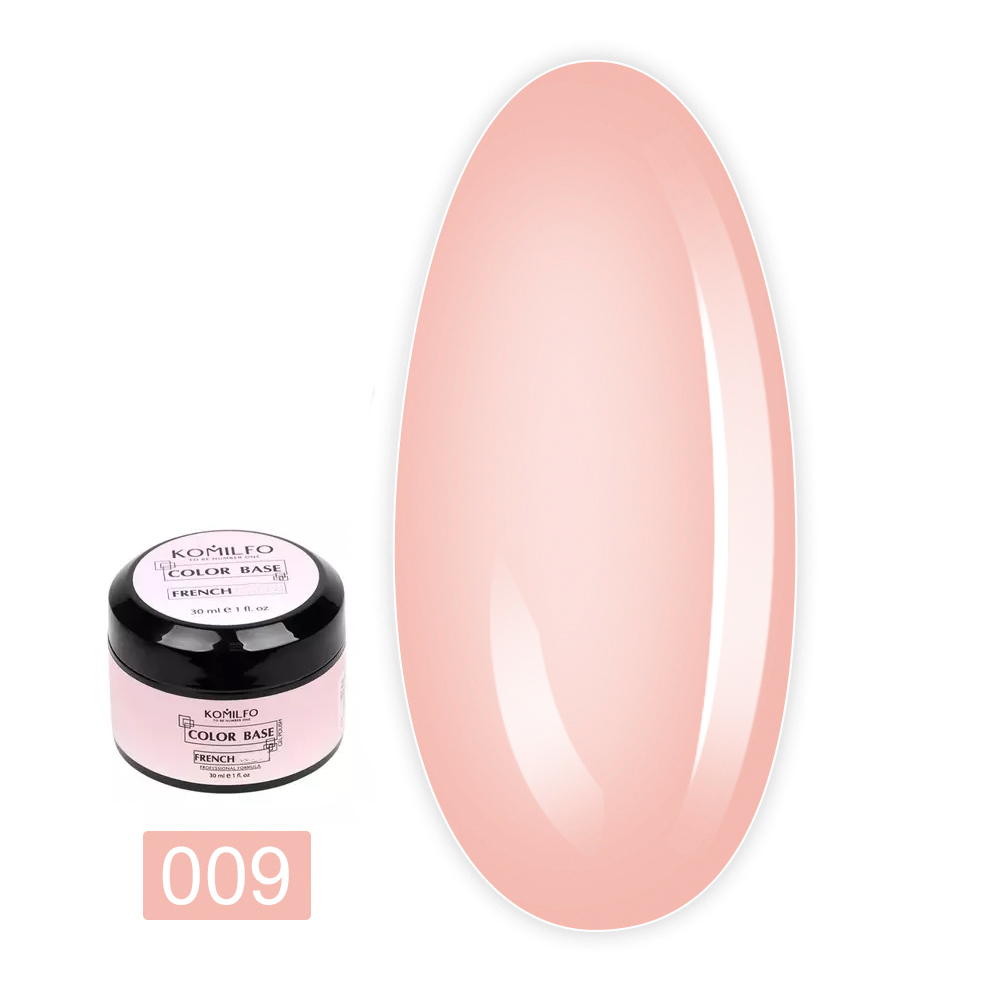База KOMILFO Color Base 30 мл (гель-банку) (009 French)