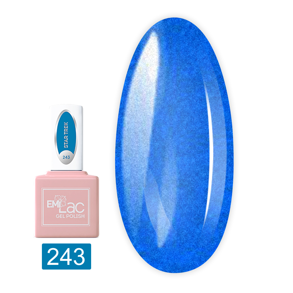 Гель лак E.MI Lac 6 мл (243 Стартрек)