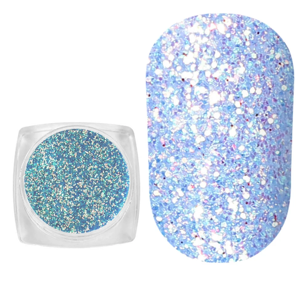 Блестки KOMILFO Super Rainbow Series 002 мм Е25 г (606)