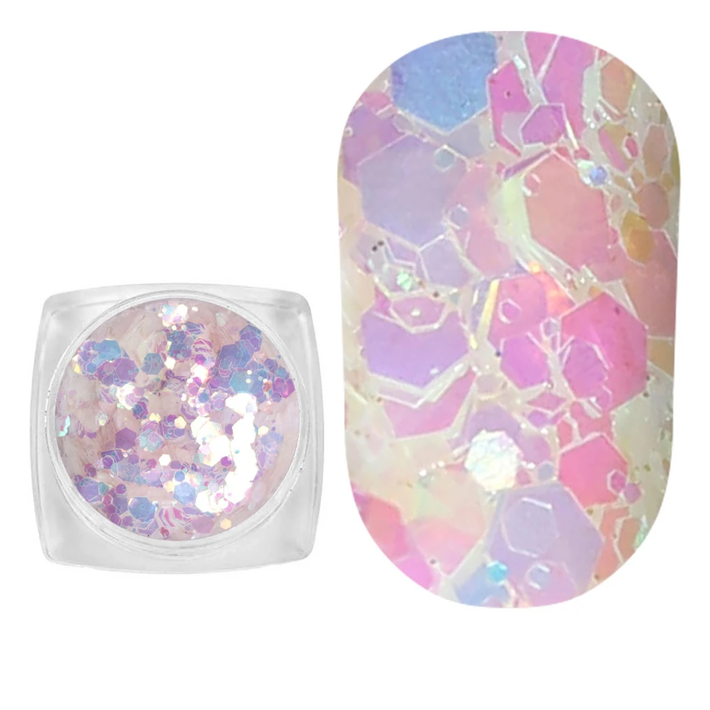 Блестки фотохромные KOMILFO MIX 25 г (003)