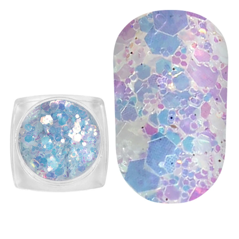 Блестки фотохромные KOMILFO MIX 25 г (007)