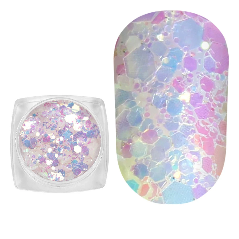 Блестки фотохромные KOMILFO MIX 25 г (009)