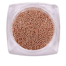 Бульонки металлические KOMILFO 08 мм 6 г (золото)