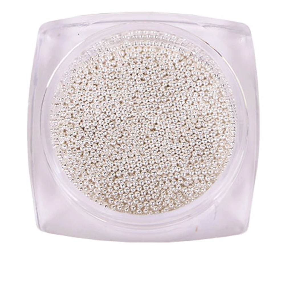 Бульонки металлические KOMILFO 08 мм 6 г (серебро)