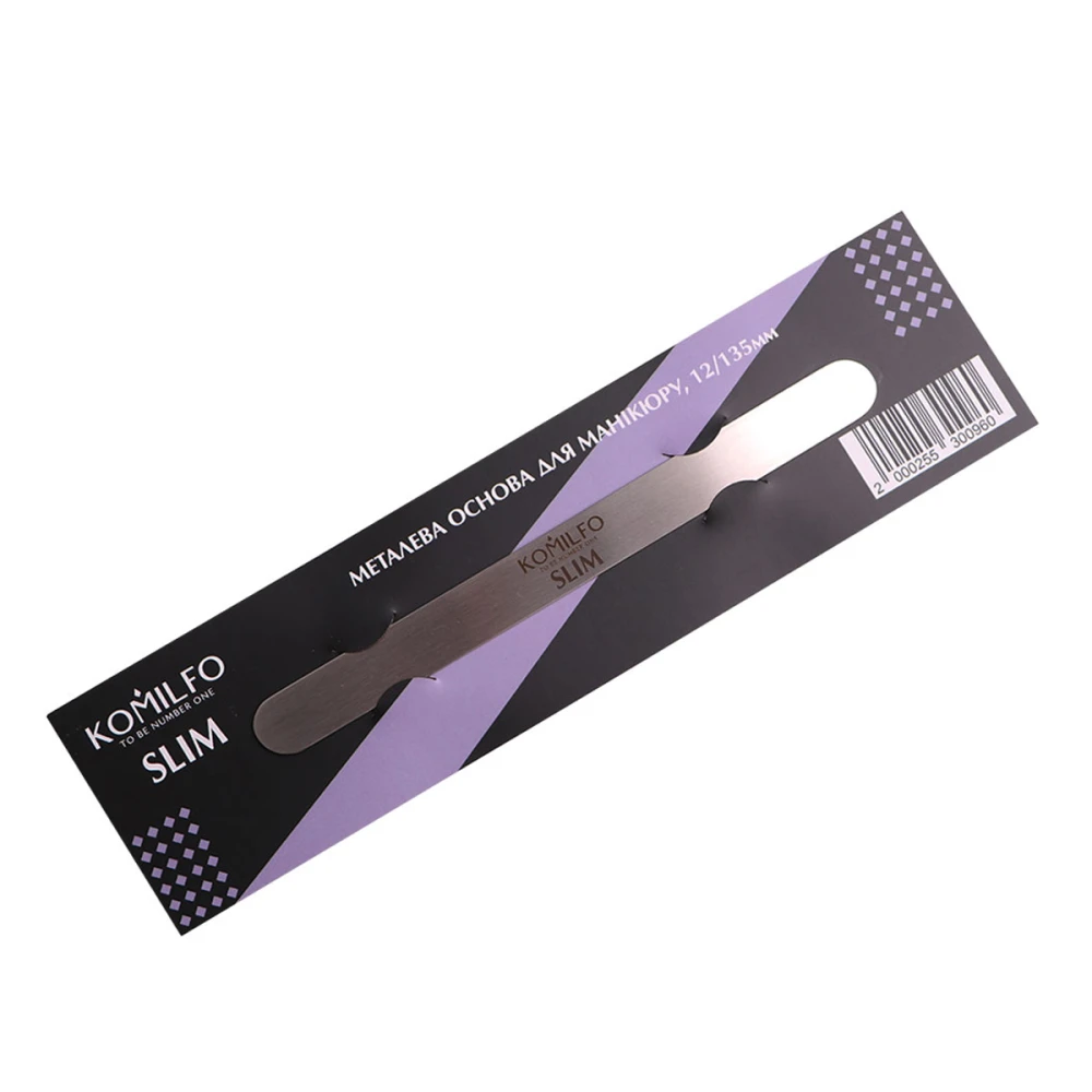 Основа KOMILFO SLIM металлическая для маникюра 12/135 мм