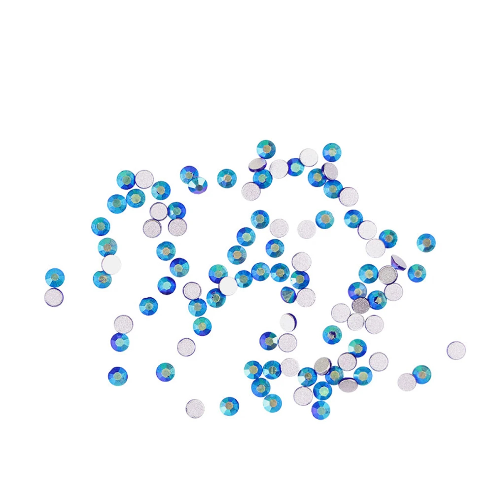 Стразы KOMILFO размер 3 100 штук (Cobalt AB)