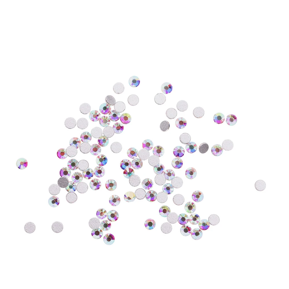 Стразы KOMILFO размер 3 100 штук (Crystal AB)