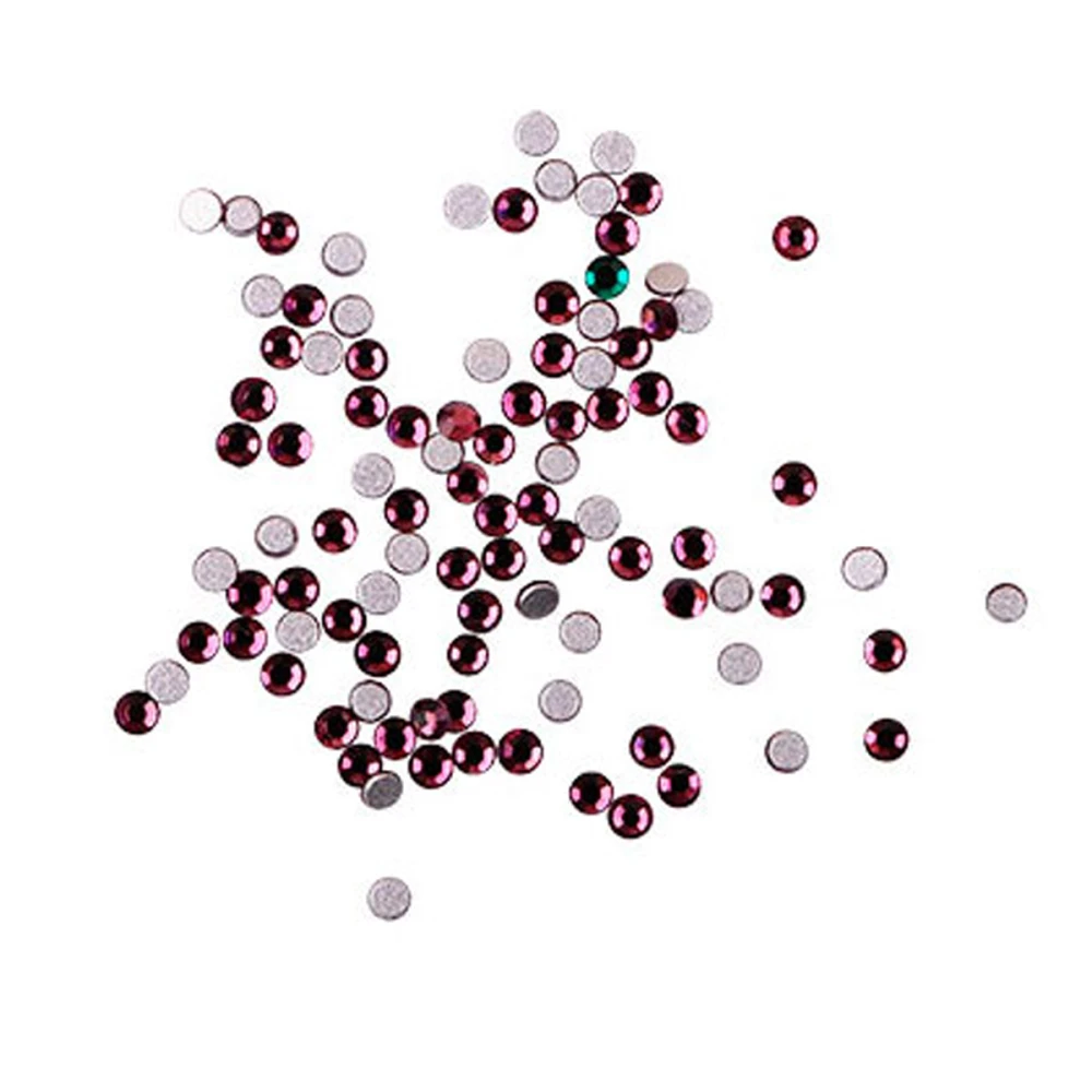 Стрази KOMILFO розмір 3 100 штуп (Dkamethyst)