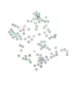 Стрази KOMILFO розмір 3 100 штуп (Green Opal)