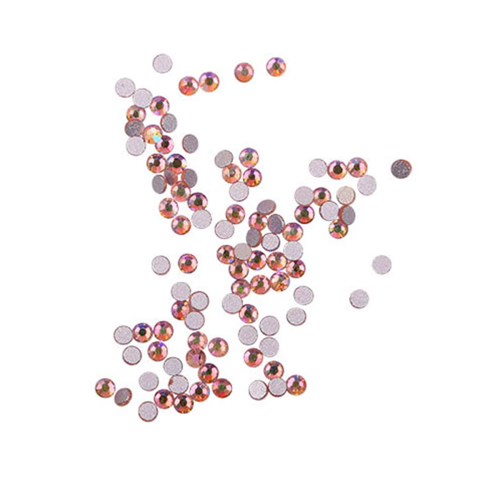 Стрази KOMILFO розмір 3 100 штуп (Light Peach AB)