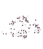 Стразы KOMILFO размер 3 100 штук (Purple flare)