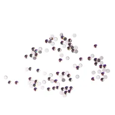 Стразы KOMILFO размер 3 100 штук (Purple flare)