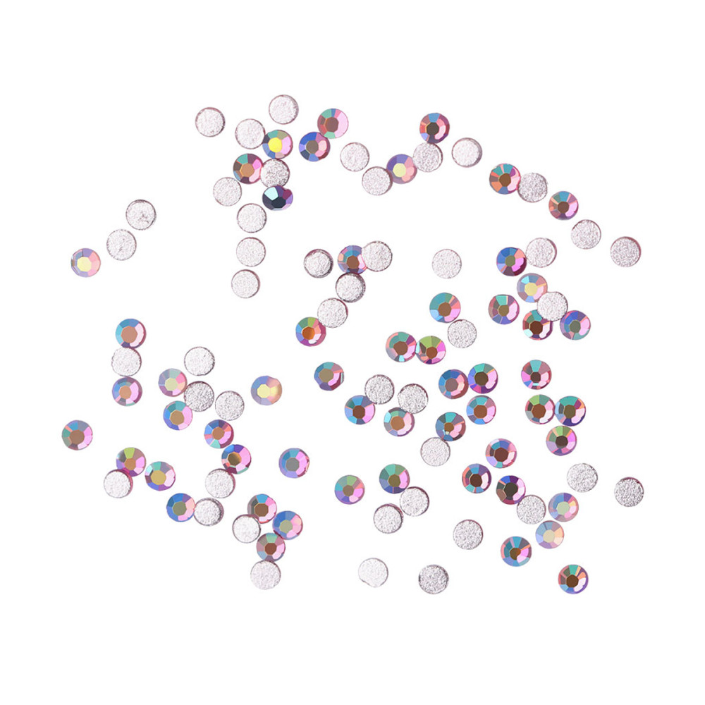 Стразы KOMILFO размер 3 100 штук (Rose AB)