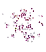 Стразы KOMILFO размер 3 100 штук (Rainbow)