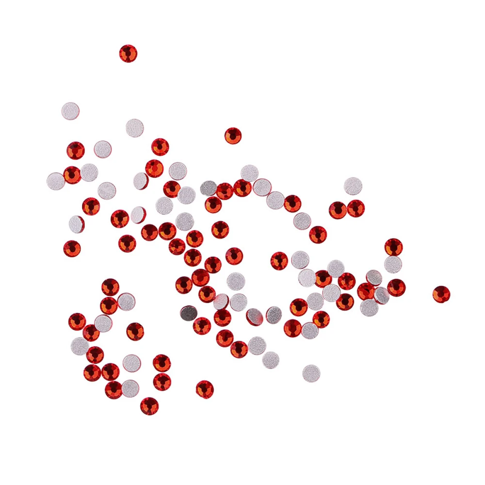 Стразы KOMILFO размер 3 100 штук (Siam)