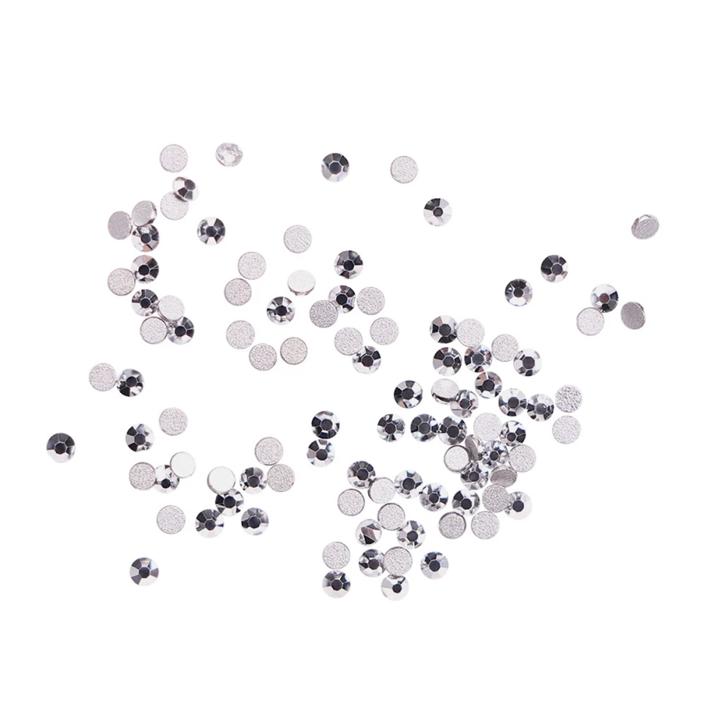 Стрази KOMILFO розмір 3 100 штуп (Silver)