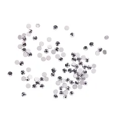 Стрази KOMILFO розмір 3 100 штуп (Silver)