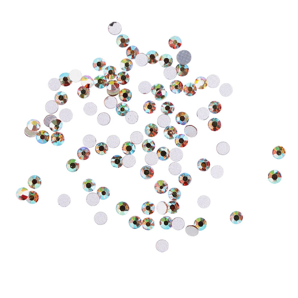 Стразы KOMILFO размер 3 100 штук (Dream Topaz)