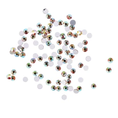 Стразы KOMILFO размер 3 100 штук (Dream Topaz)