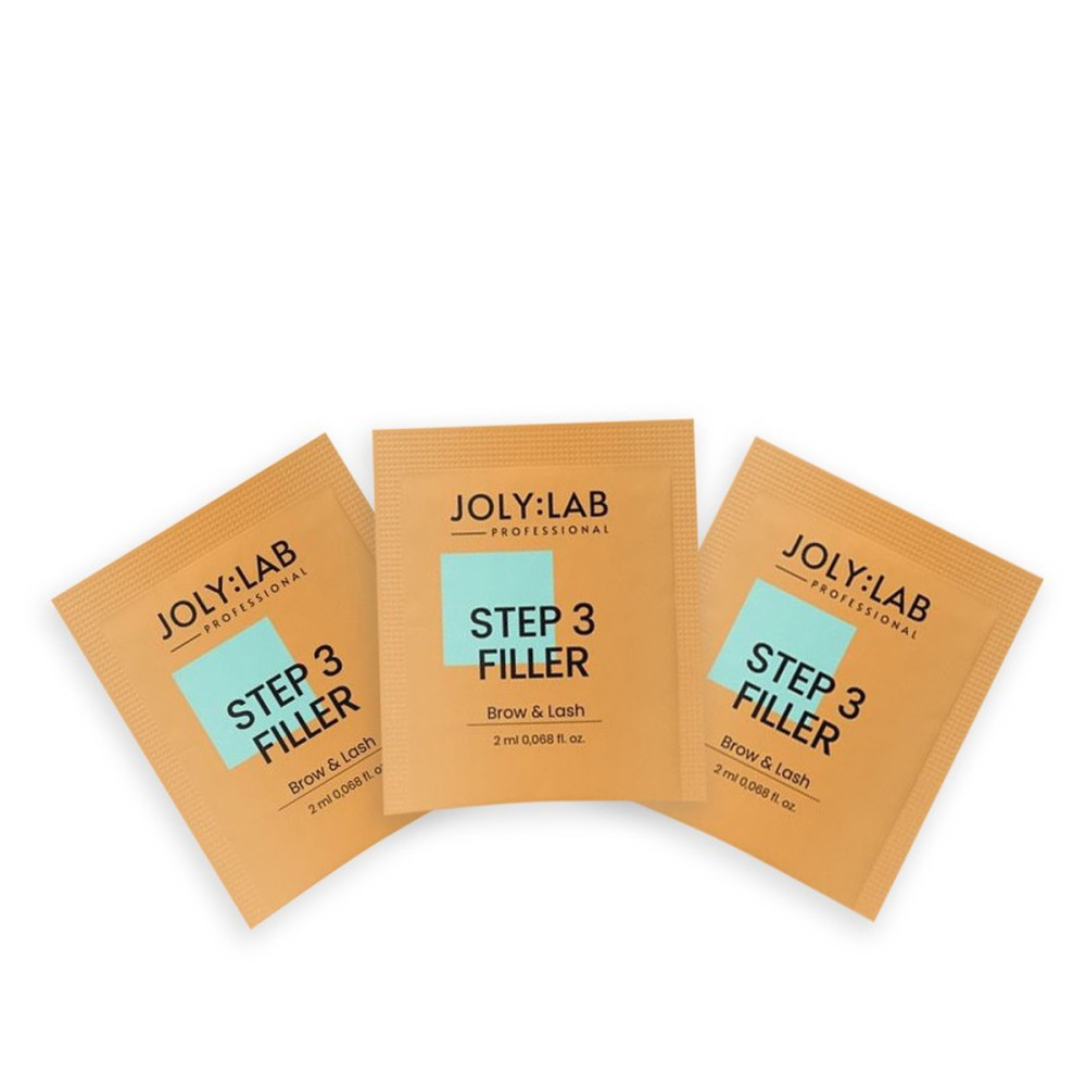 Набор средств для ламинирования бровей и ресниц Joly:Lab Step-3 (3 шт х 2 мл)