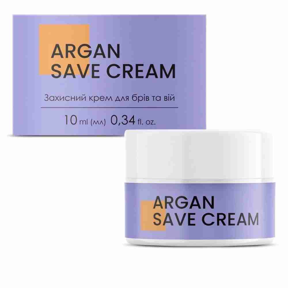 Крем захисний аргановий для брів та вій Joly:Lab Argan Save Cream 10 г