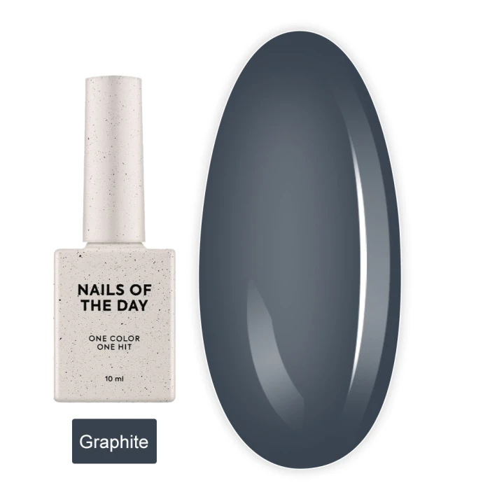 Гель-лак NailSofTheDay Let`s Special 10 мл (Graphite)
