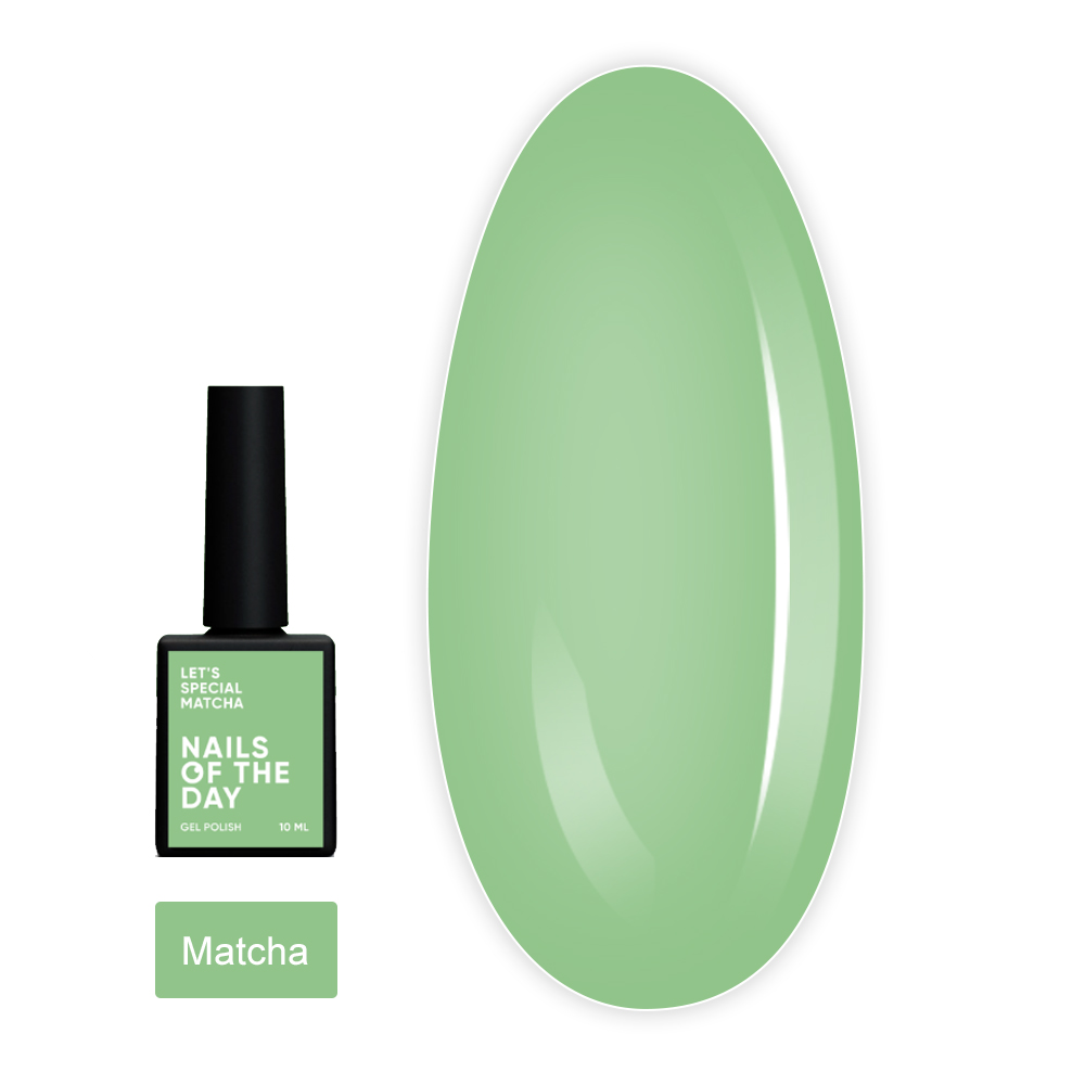 Гель лак NailSofTheDay Let`s Spetial 10 мл (Matcha)
