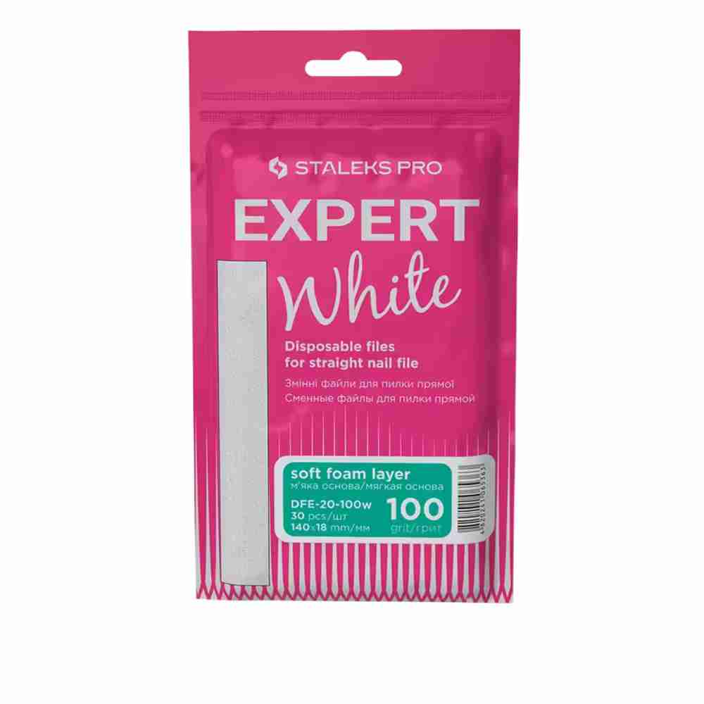 Набор сменных файлов для пилы прямой Сталекс EXPERT 20 (30 ед) white (100 grit)