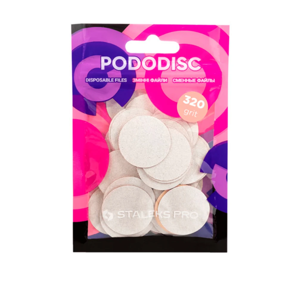 Файл сменный для педикюрного диска на мягкой основе PODODISK PRO L 50 шт (320 grit)