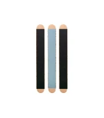 Пилка для ногтей PAPMAM MIX с деревянной основой 180/240 грит 3 ед.