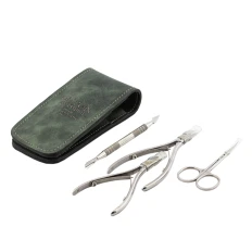 Набор инструментов OLTON (накM+кусXS+ножн100мм+топ/лоп) (Зеленый)