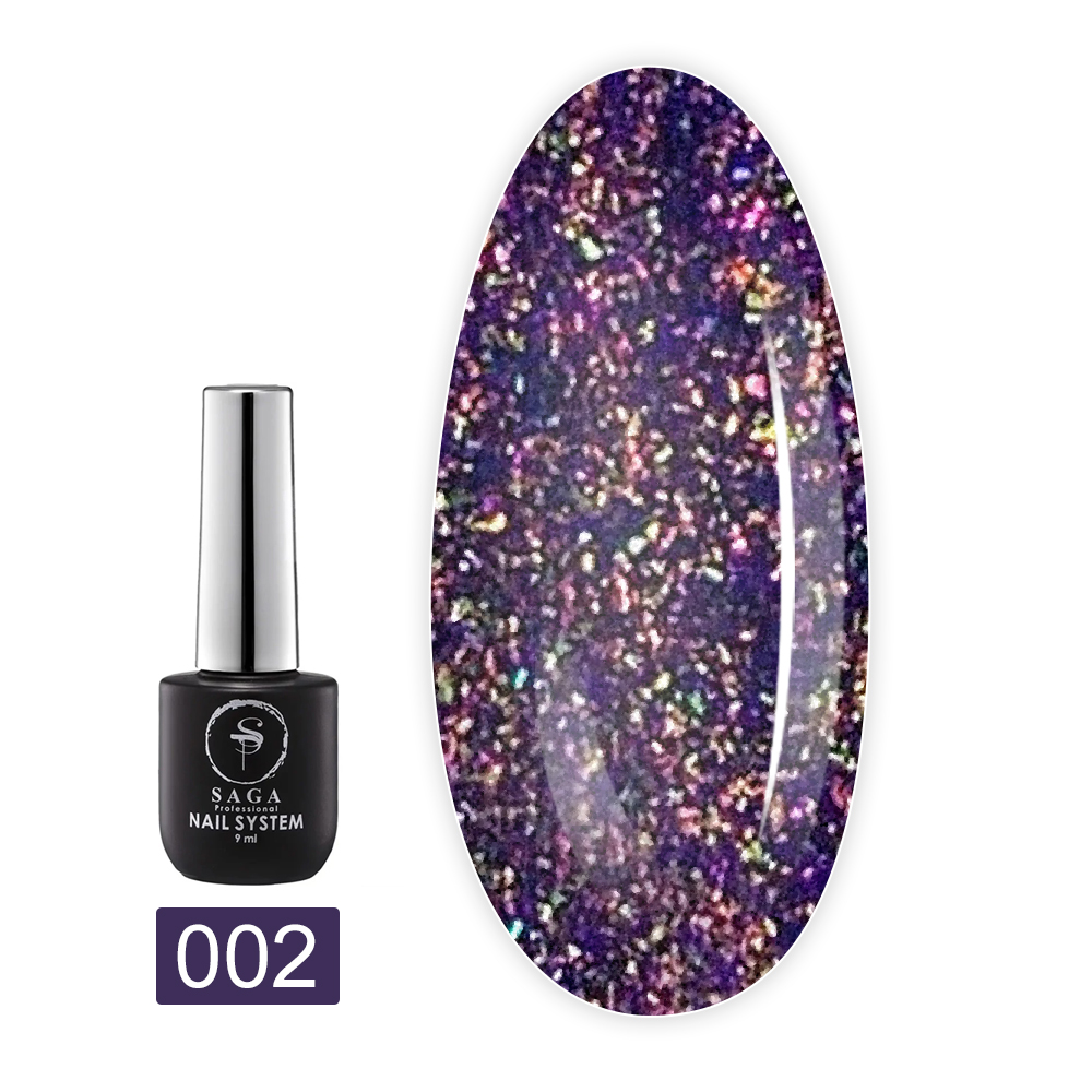 Гель лак Saga Wild Cat 9 мл (002)