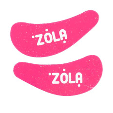 Патчі силіконові багаторазові для очей Zola 1 пара (Малиновий)