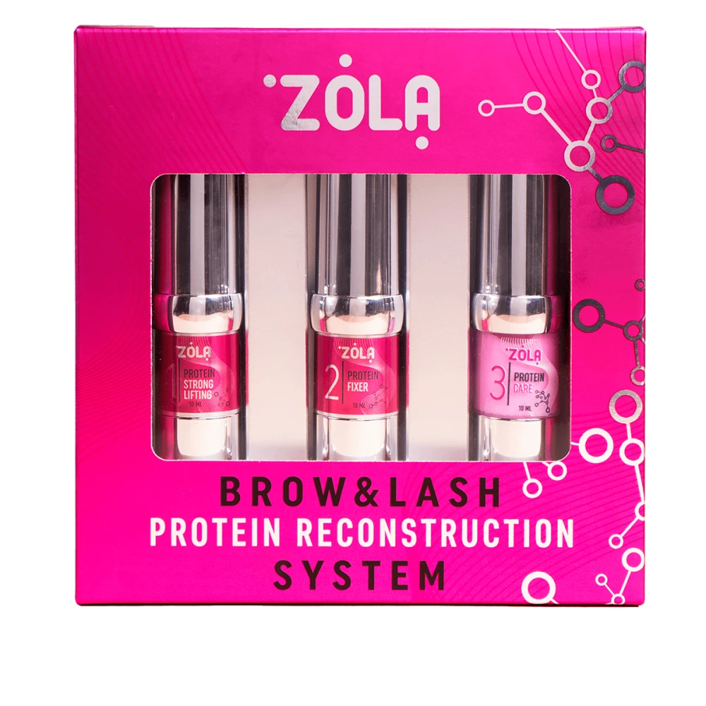 Набор для ламинирования Zola Brow&Lash Protein Reconstruction System