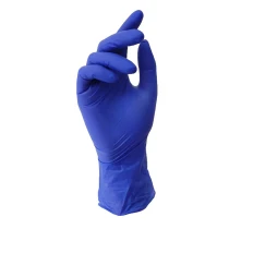 Перчатки нитрилбпудрнестер Nitrylex Перчатки нитрил без пудры нестерильные 1 пара (Dark Blue)