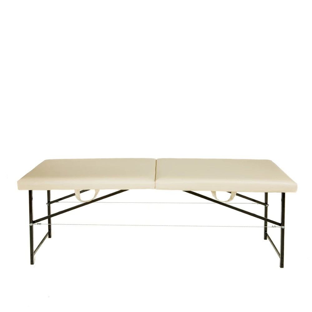 Кушетка Аврора Standart Comfort (автомат) с регулируемой высотой (Слоновая кость)