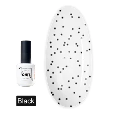 Топ JZ NAILS Top Chit No Wipe для гель лака 15 мл (Black)