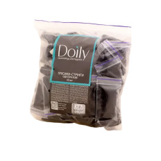 Трусики-стринги из спанбонда Doily 50 шт (Черный)