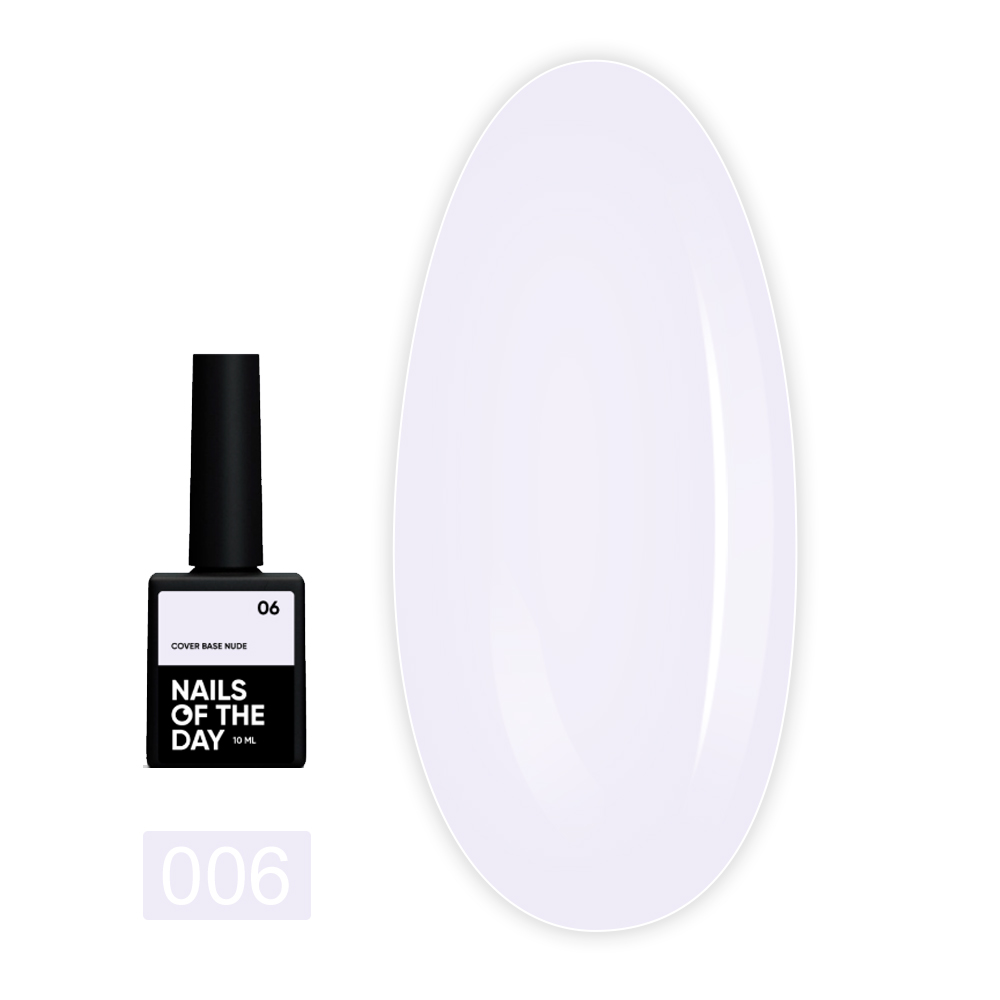 База NailSofTheDay Cover Nude 10 мл (006)