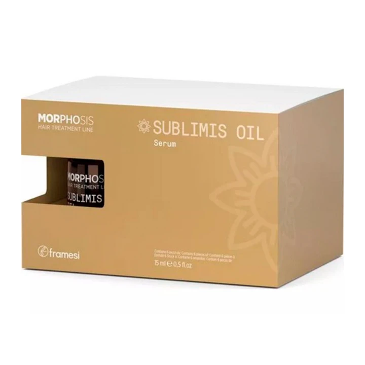 Сыворотка MORPHOSIS Sublimis Oil Serum уплотняет структуру волос 15 мл