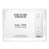 Форми верхні арочні для нарощування COUTURE Colour Nail Tips Acrhed Shape Clear 120 шт