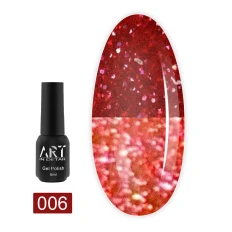 Гель лак ART In Detail Flash светоотражающий 6 мл (006)